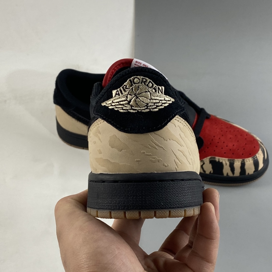 P400  SoleFly x Air Jordan 1 Low ” Carnivore ” AJ1乔1 低帮 联名款文化篮球鞋DN3400-001