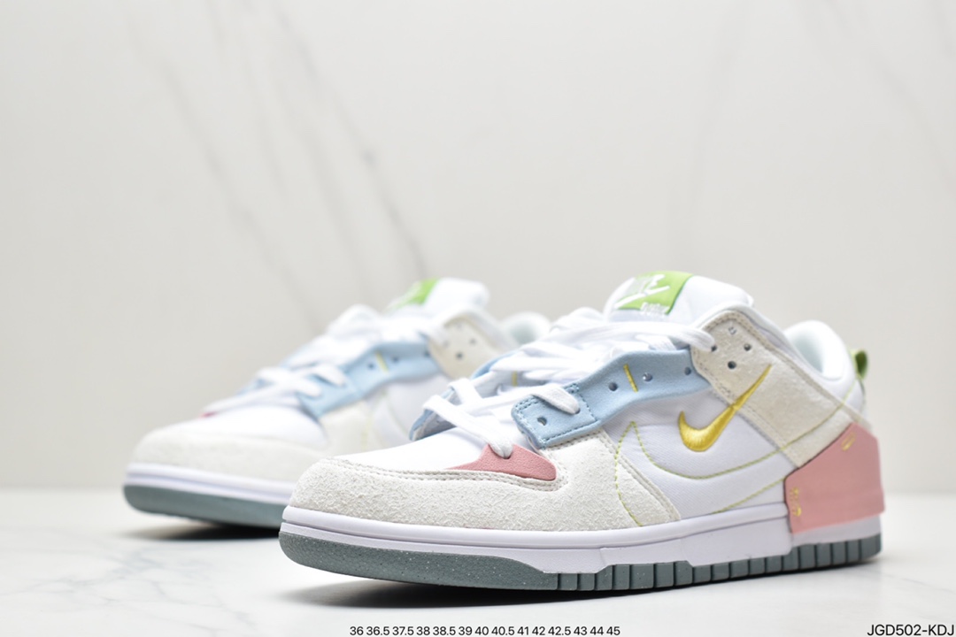 180 Nike Wmns Dunk Low Disrupt 2”Desert Bronze”轻量扣篮破坏二代板鞋DH4402-200