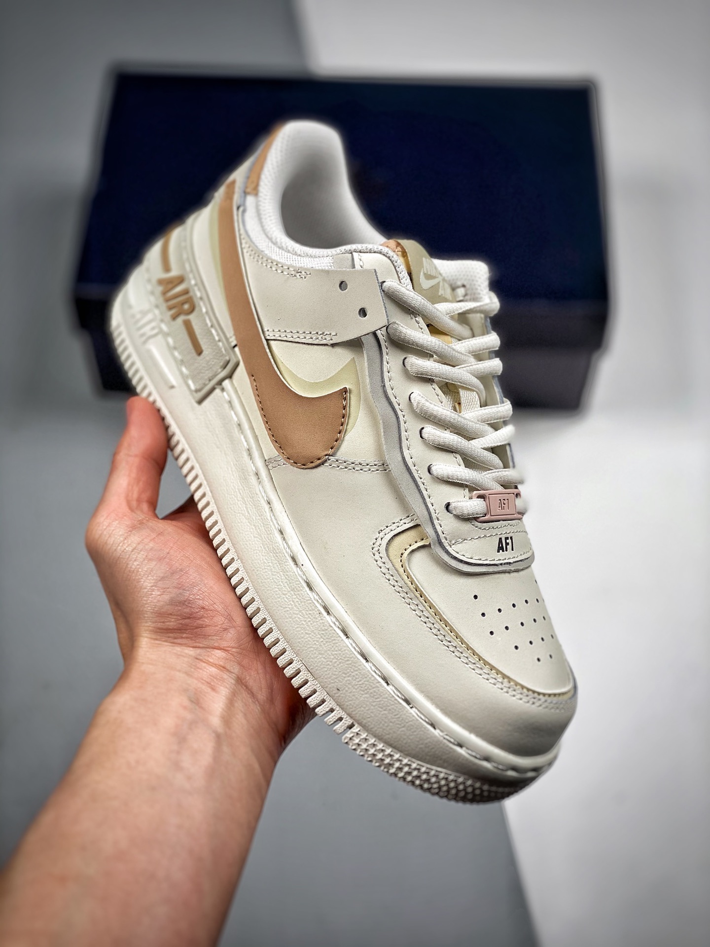 Push Hands 3 Nike Air Force 1 Low 07 Macaron Air Force One Zapatillas de Skate de Caña Baja Gamuza Original Horma Origi…
