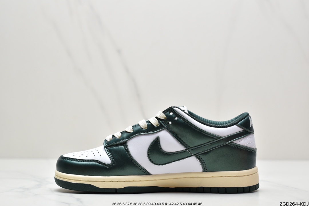 290 耐克NK Dunk Low ”Vintage Green”白绿做旧 大厂出品 DQ8580-100