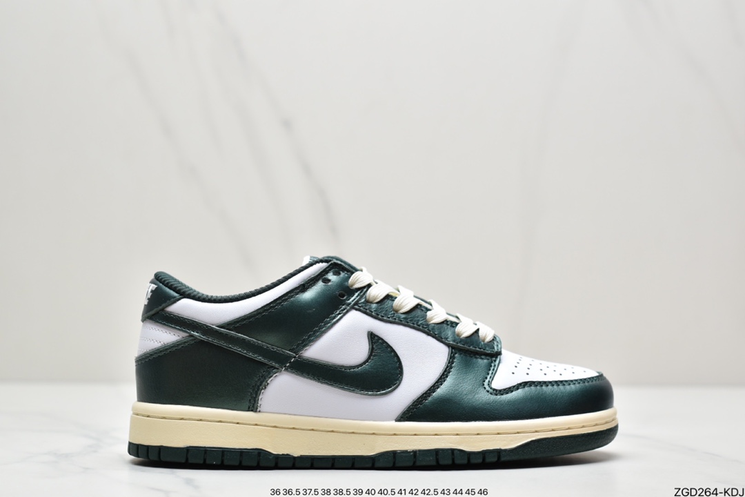 290 耐克NK Dunk Low ”Vintage Green”白绿做旧 大厂出品 DQ8580-100