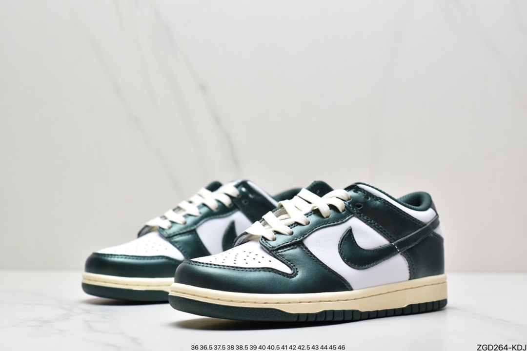 290 耐克NK Dunk Low ”Vintage Green”白绿做旧 大厂出品 DQ8580-100