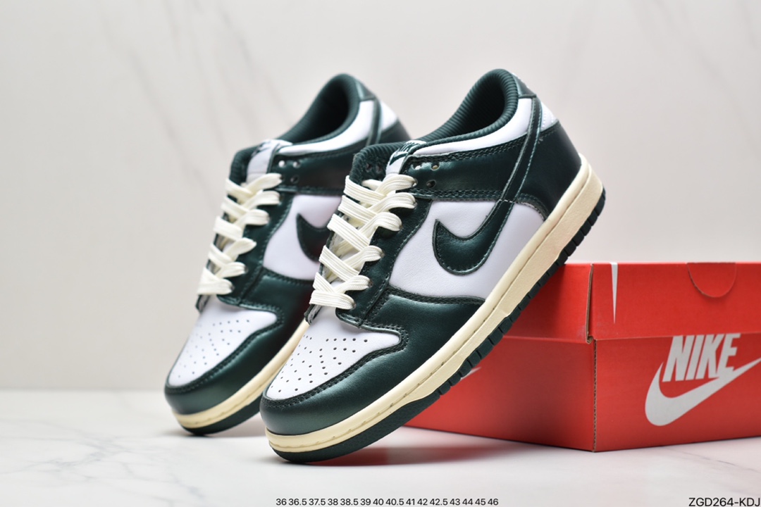 290 耐克NK Dunk Low ”Vintage Green”白绿做旧 大厂出品 DQ8580-100