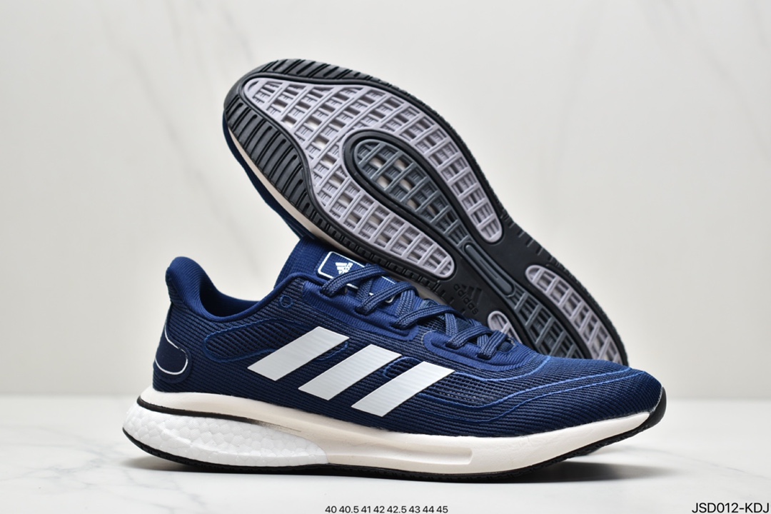 200 阿迪达斯Adidas Supernova Boost 2020 M超新星爆米花系列低帮轻量透气休闲运动鞋FV6035