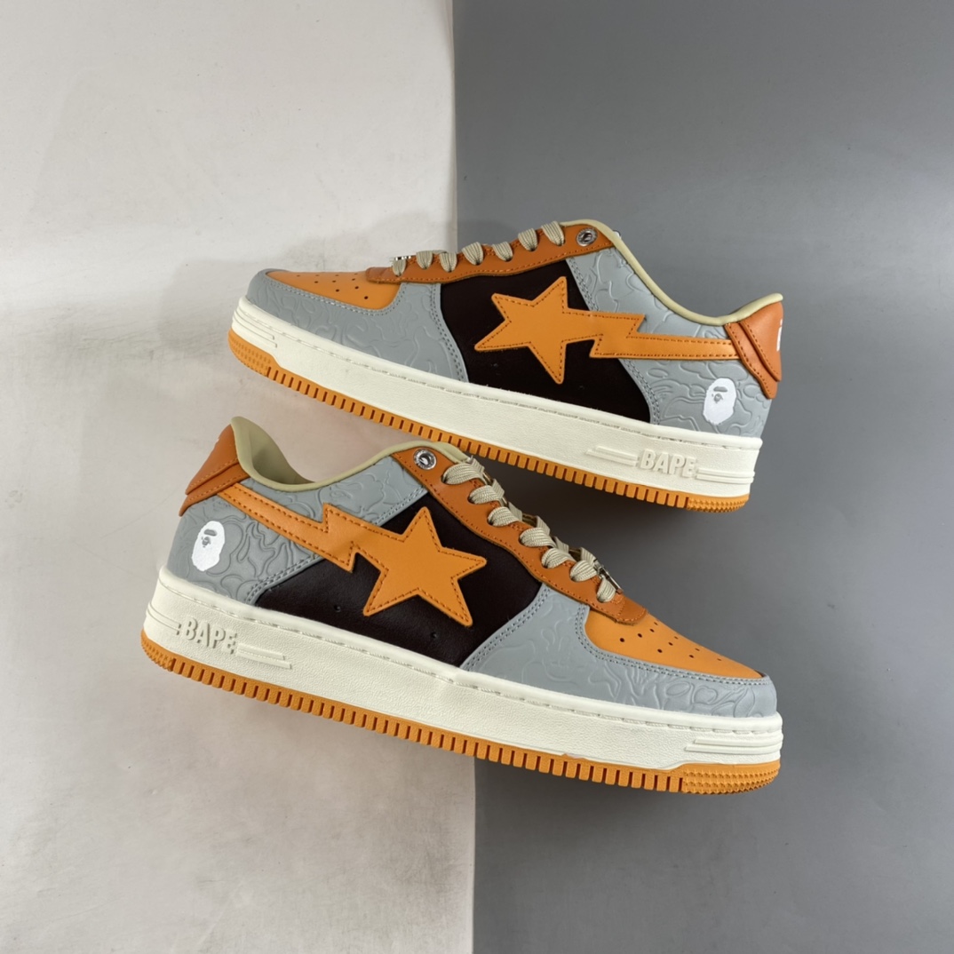 P380  Bape Sta ”Tokyo” 潮流教父Nigo 品牌 猿人头经典滑板百搭休闲运动板鞋 1H70191002