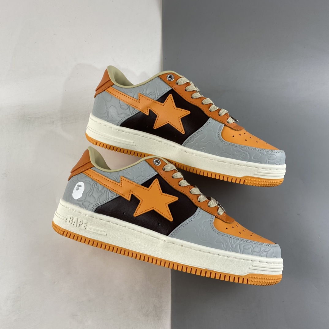 P380  Bape Sta ”Tokyo” 潮流教父Nigo 品牌 猿人头经典滑板百搭休闲运动板鞋 1H70191002