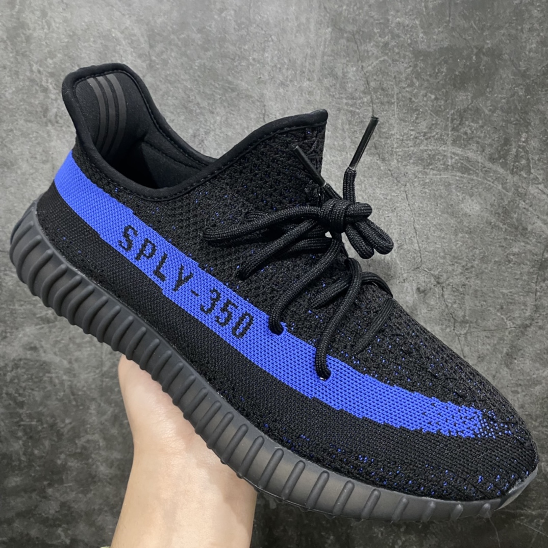 图片[3]-W1版本Yeezy350黑蓝 GY7164 市场最具性价比的版本 品质鞋型看实拍 懂货的老铁看鞋型后跟和过油爆米花 同价位无敌版本 尺码：36 36.5 37 38 38.5 39 40 40.5 41 42 42.5 43 44 44.5 45 46 47-选品中心