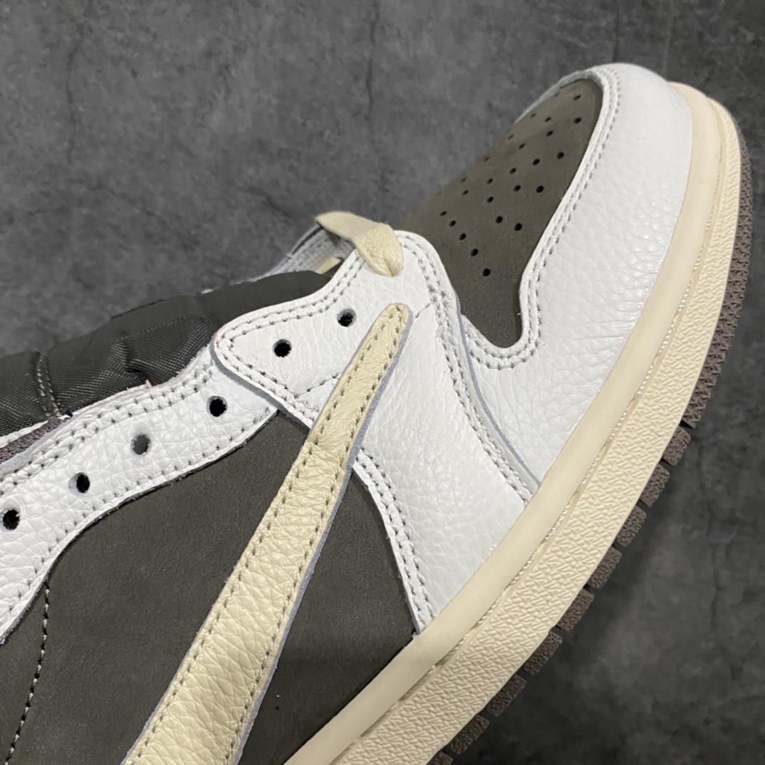 图片[5]-原装公司级版本AJ1白棕倒钩 全头层皮料 皮质同步原鞋一致 鞋型到位 清洁度很高 非常推荐的版本 价格便宜 非常适合大家冲量好评的版本 尺码：36-46全码-选品中心