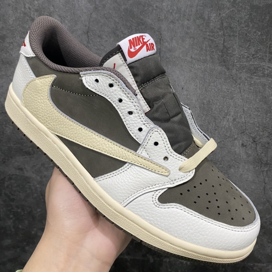 图片[3]-原装公司级版本AJ1白棕倒钩 全头层皮料 皮质同步原鞋一致 鞋型到位 清洁度很高 非常推荐的版本 价格便宜 非常适合大家冲量好评的版本 尺码：36-46全码-选品中心