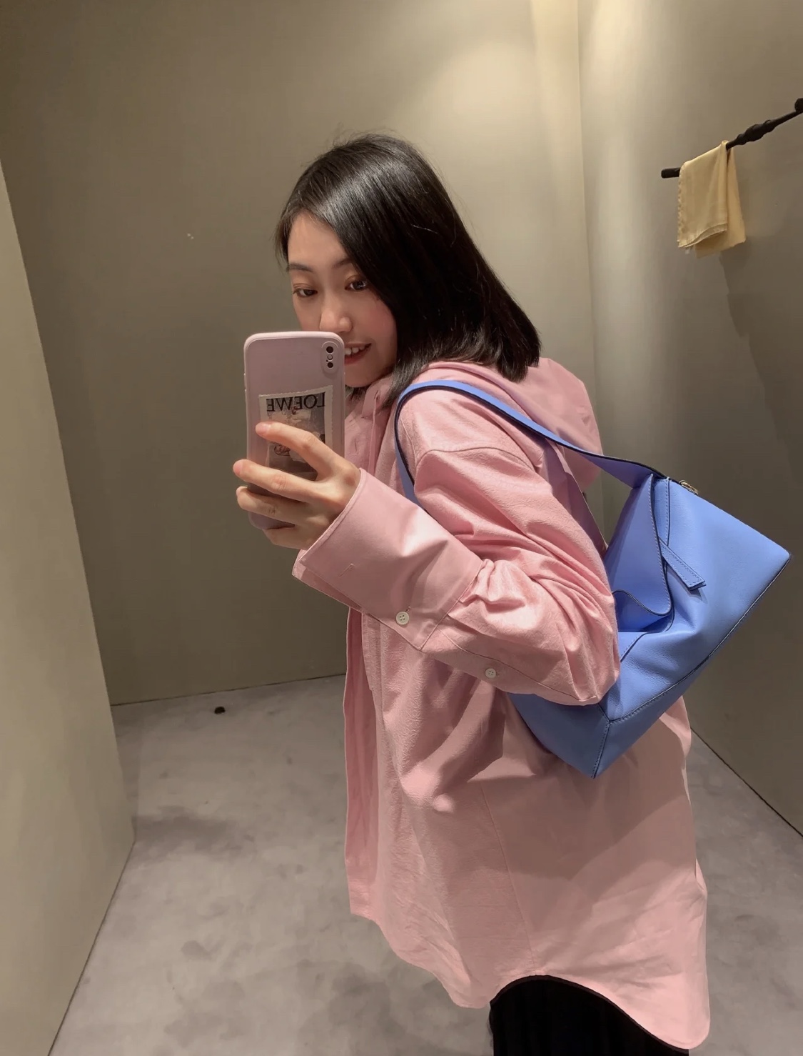 LOEWE罗意威Puzzle hobo腋下包 0673神圣蓝