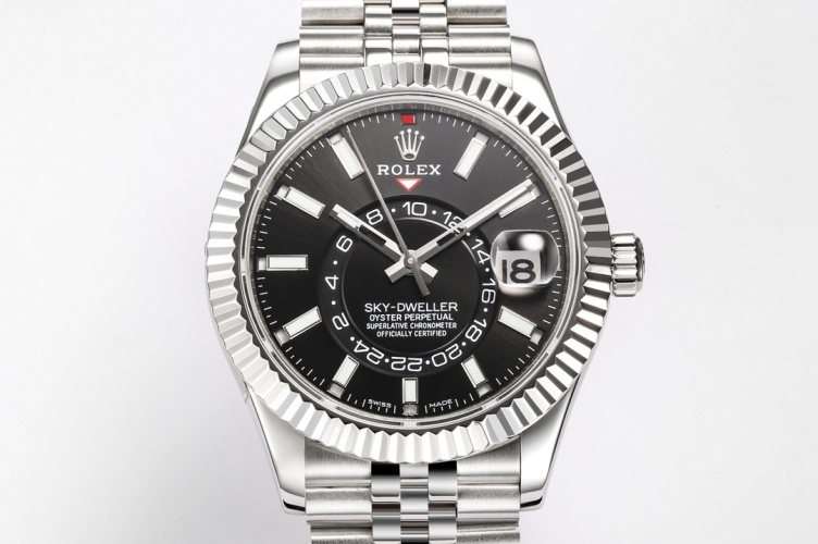 Rolex Sky-Dweller 42mm Black Dial Oystersteel Bracelet Men's Watch 1 Rolex Sky-Dweller 42mm Black Dial Oystersteel Bracelet Men's Watch
