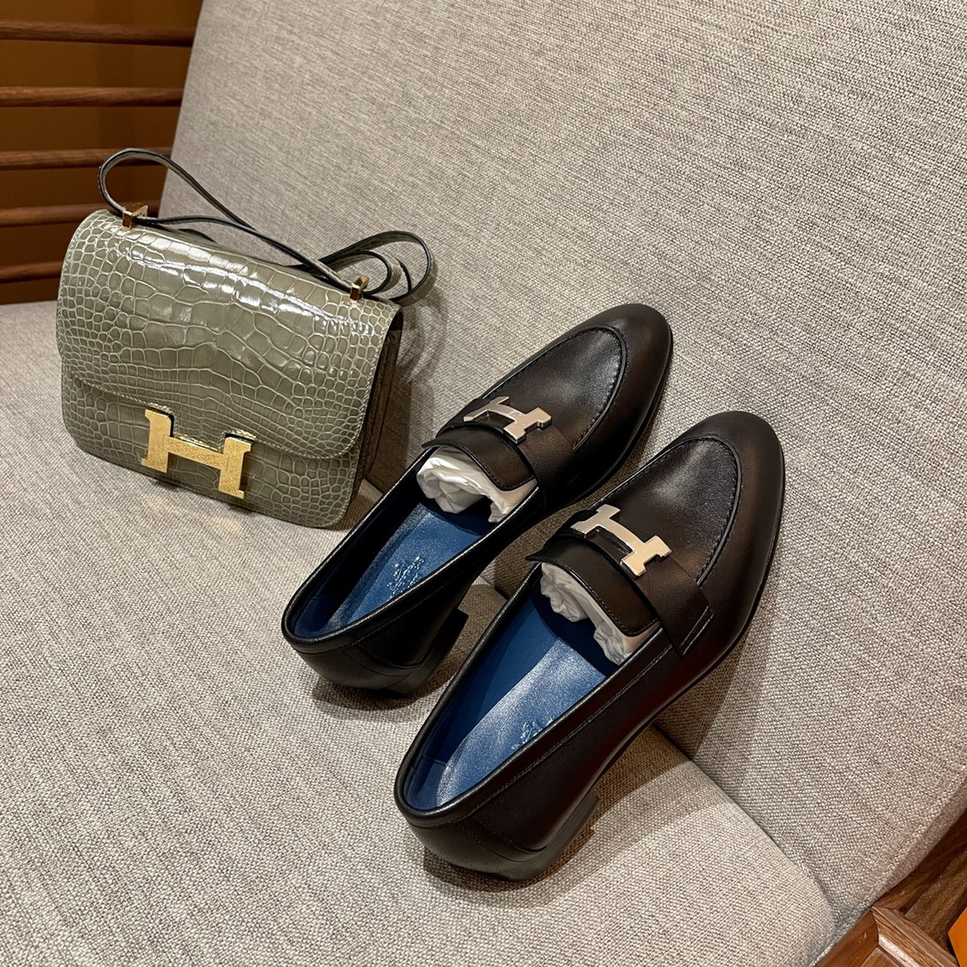 Hermes mirror quality
 Shoes Loafers Fashion
