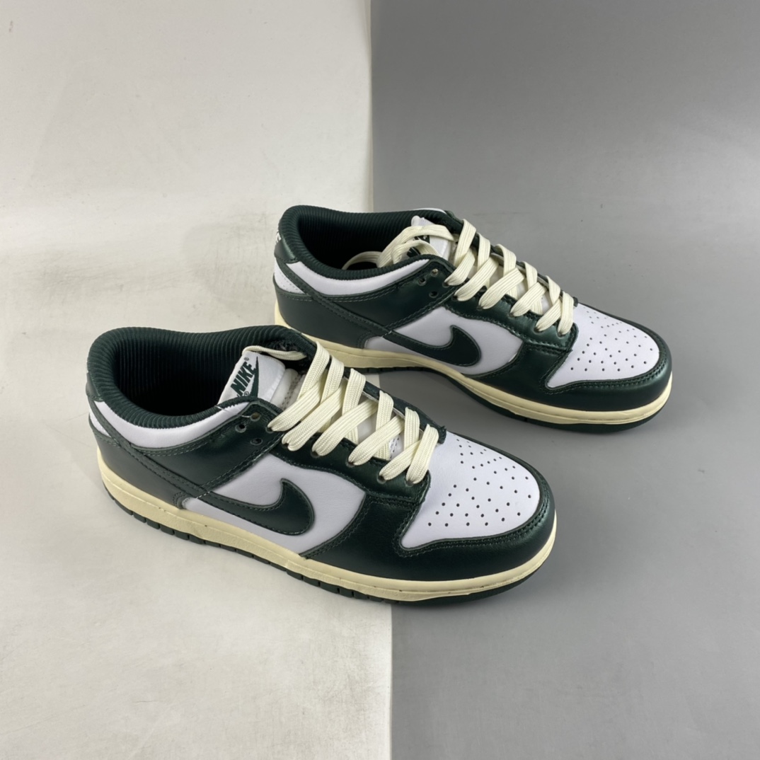 P300  Nk SB Dunk Low ”Vintage Green” 海军绿做旧 SB扣碎篮板时尚休闲板鞋 DQ8580-100