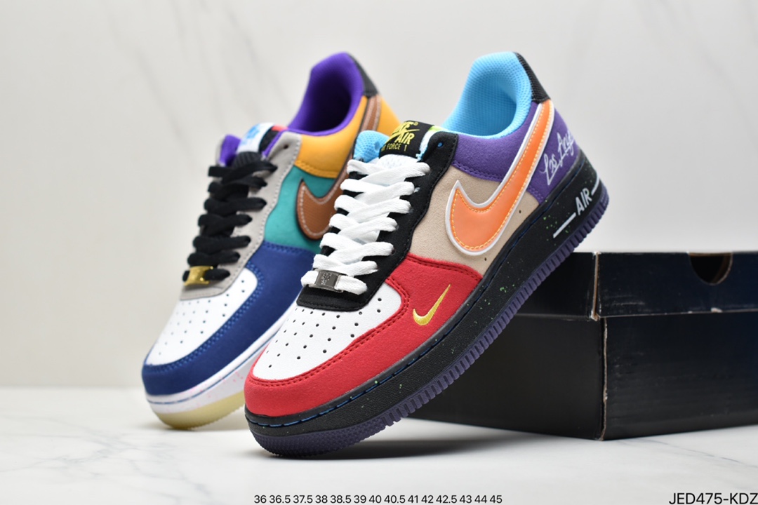 150 真标Nike Air Force 1  ”What The LA”洛杉矶限定CT1117-100