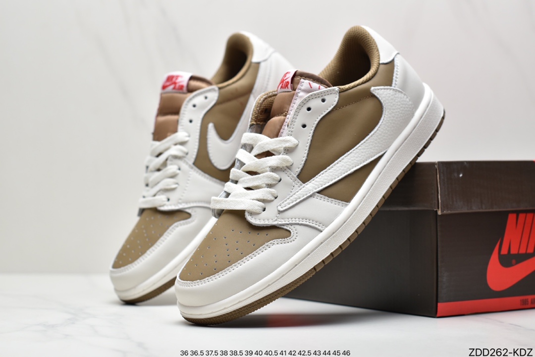 230 Travis Scott x Fragment x Air Jordan 1 Low“Military Blue” 低帮 DM7866-140