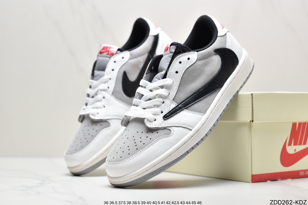 230 Travis Scott x Fragment x Air Jordan 1 Low“Military Blue” 低帮 DM7866-140