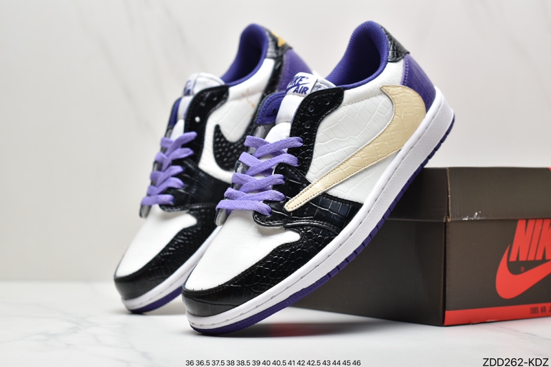 230 Travis Scott x Fragment x Air Jordan 1 Low“Military Blue” 低帮 DM7866-140