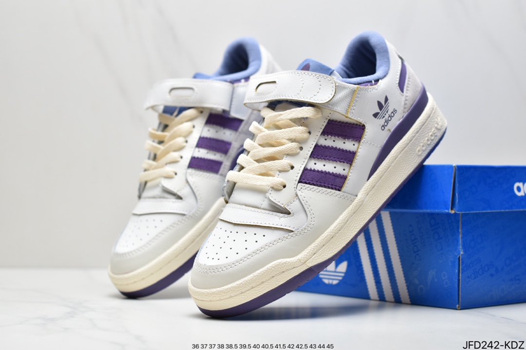 170 阿迪达斯 Adidas Forum 84 Low OG 低帮百搭潮流休闲运动板鞋