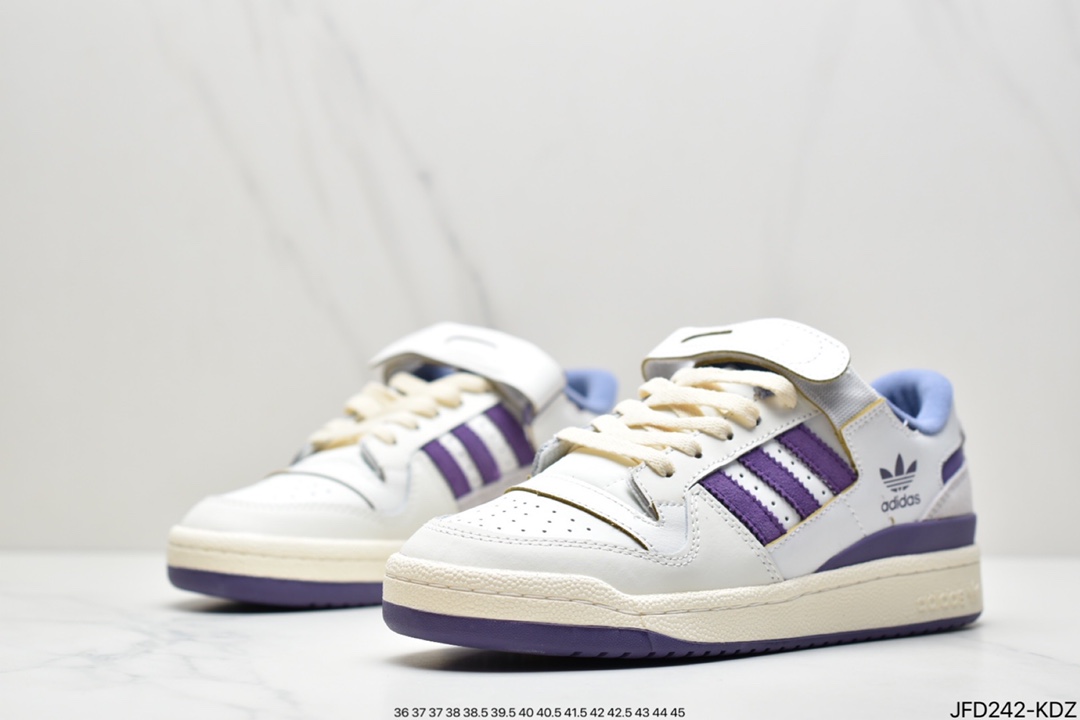 170 阿迪达斯 Adidas Forum 84 Low OG 低帮百搭潮流休闲运动板鞋