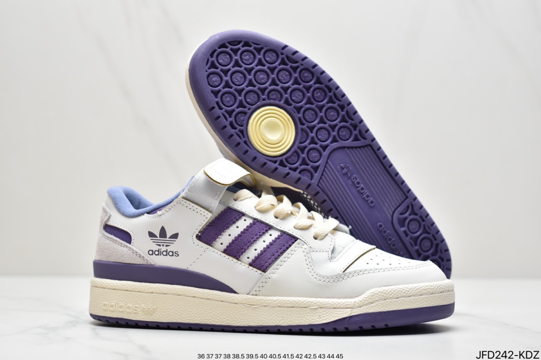170 阿迪达斯 Adidas Forum 84 Low OG 低帮百搭潮流休闲运动板鞋