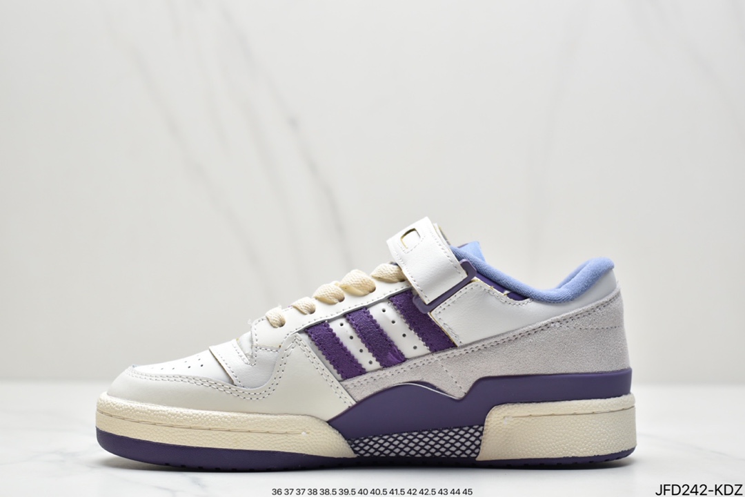 170 阿迪达斯 Adidas Forum 84 Low OG 低帮百搭潮流休闲运动板鞋