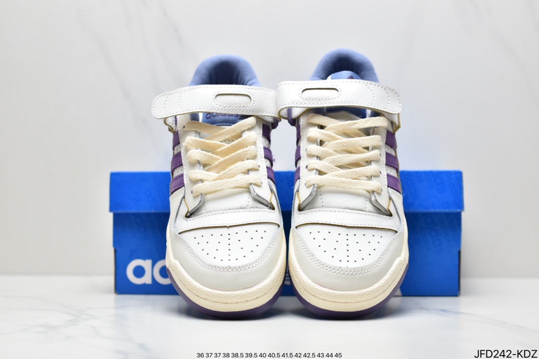 170 阿迪达斯 Adidas Forum 84 Low OG 低帮百搭潮流休闲运动板鞋
