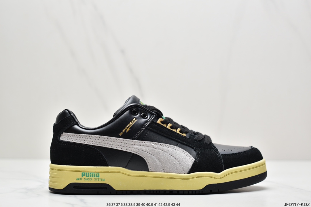 170 真标彪马PUMA SLIPSTREAM LO BEAUTY美女与野兽刺子绣复古休闲运动板鞋384965-01