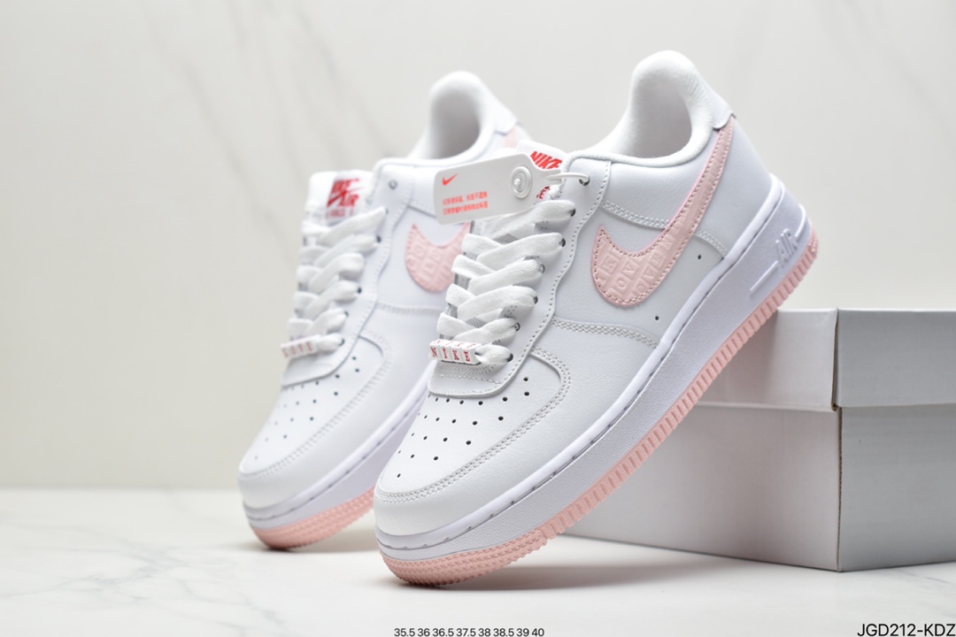180 耐克Nike Air Force 1’07”2022 Valentine”s Day”空军一号经典低帮百搭休闲运动板鞋DQ9320-100