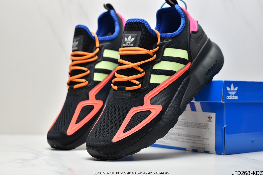 170 Adidas阿迪达斯 缓震跑鞋 易烊千玺同款 Adidas Originals ZX 2K Boost 全新爆米花缓震休闲运动跑鞋FZ3323-莆田鞋,莆田鞋货源,高仿鞋,高仿鞋货源,安福档口,莆田高仿鞋,莆田鞋批发,高仿鞋批发,莆田高仿运动鞋,高仿运动鞋,莆田运动鞋 170 Adidas阿迪达斯 缓震跑鞋 易烊千玺同款 Adidas Originals ZX 2K Boost 全新爆米花缓震休闲运动跑鞋FZ3323