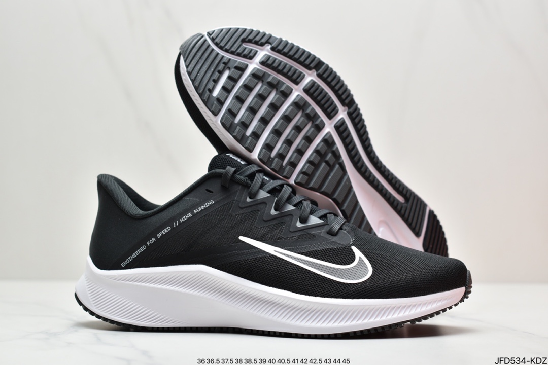 170 耐克Nike Quest 3 极速3代时尚休闲跑步鞋  简约高科技CD0230-002-001-008-005-004