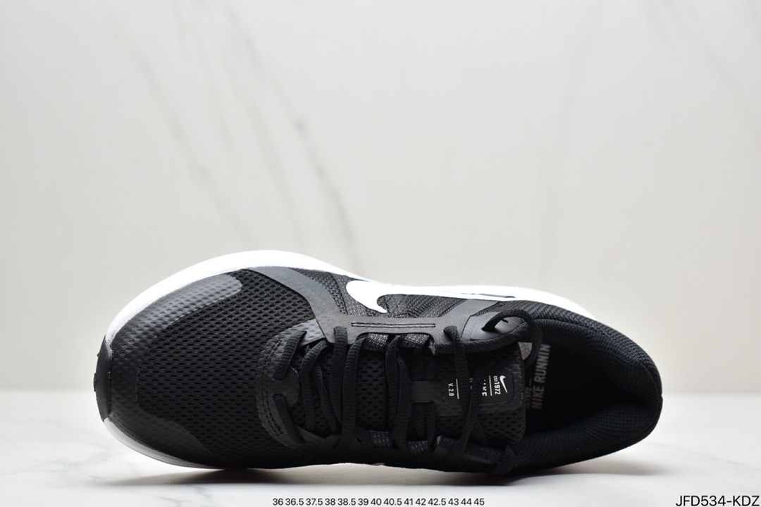 170 耐克Run Swift 2 白粉 速跑系列缓震轻量透气网面休闲运动跑步鞋CU3528-100