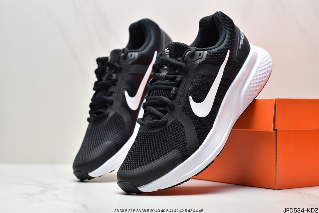 170 耐克Run Swift 2 白粉 速跑系列缓震轻量透气网面休闲运动跑步鞋CU3528-100