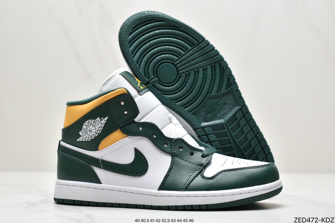260 Air Jordan 1 Mid ”Obsidian乔一中邦 554724