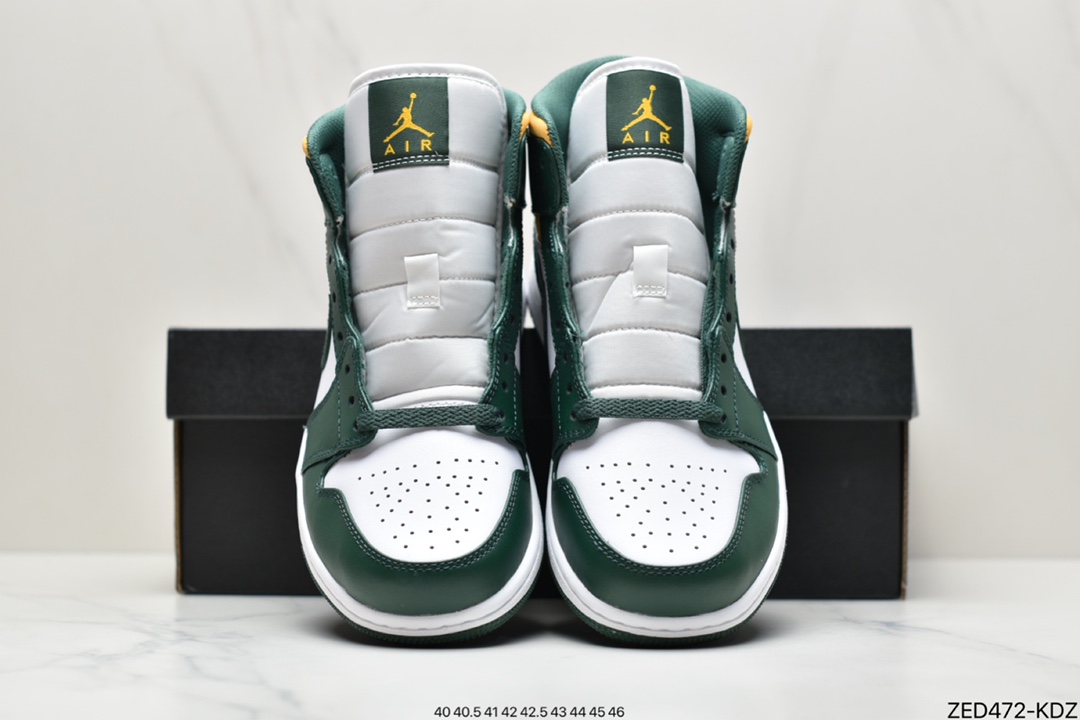 260 Air Jordan 1 Mid ”Obsidian乔一中邦 554724