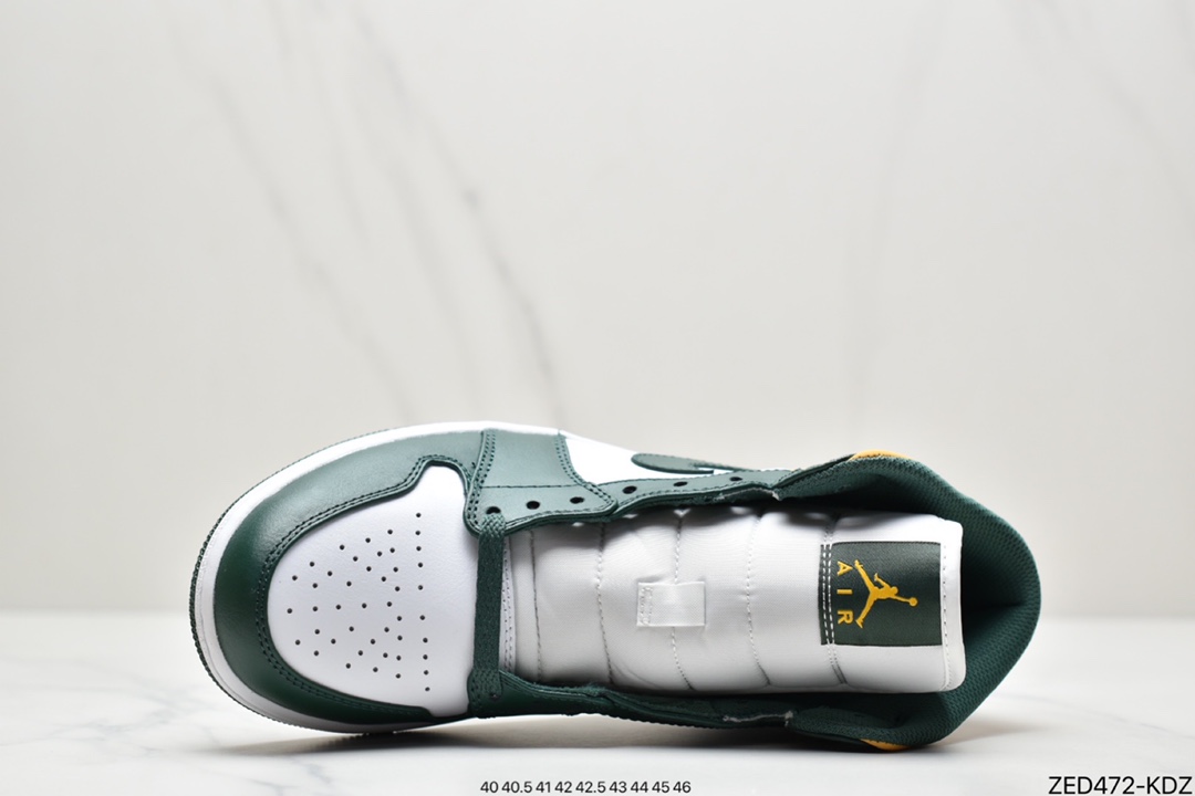 260 Air Jordan 1 Mid ”Obsidian乔一中邦 554724