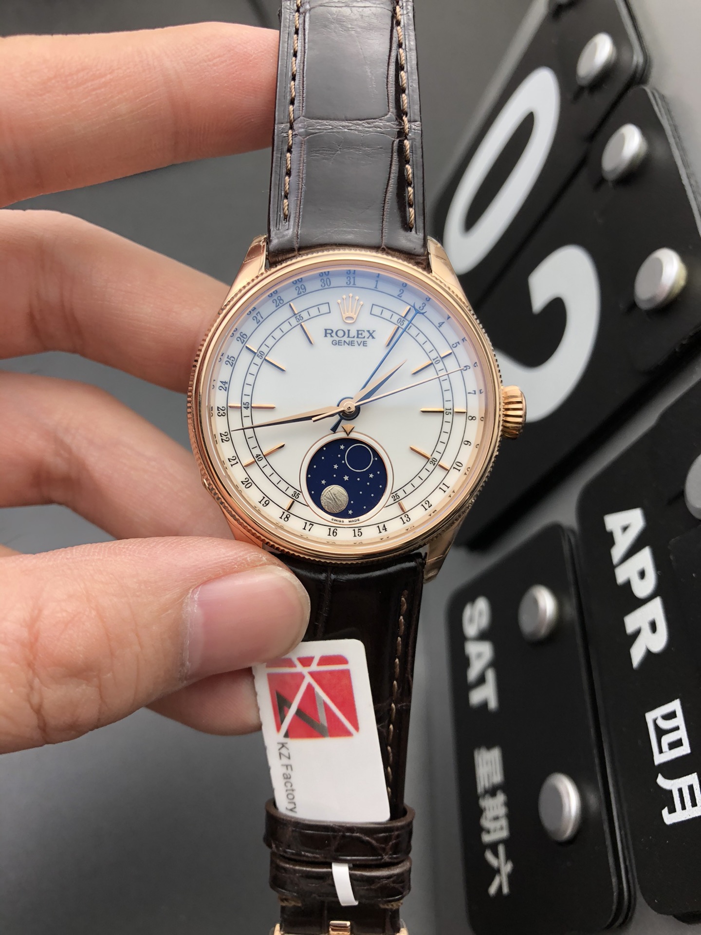 Rolex KZ 切利尼月相