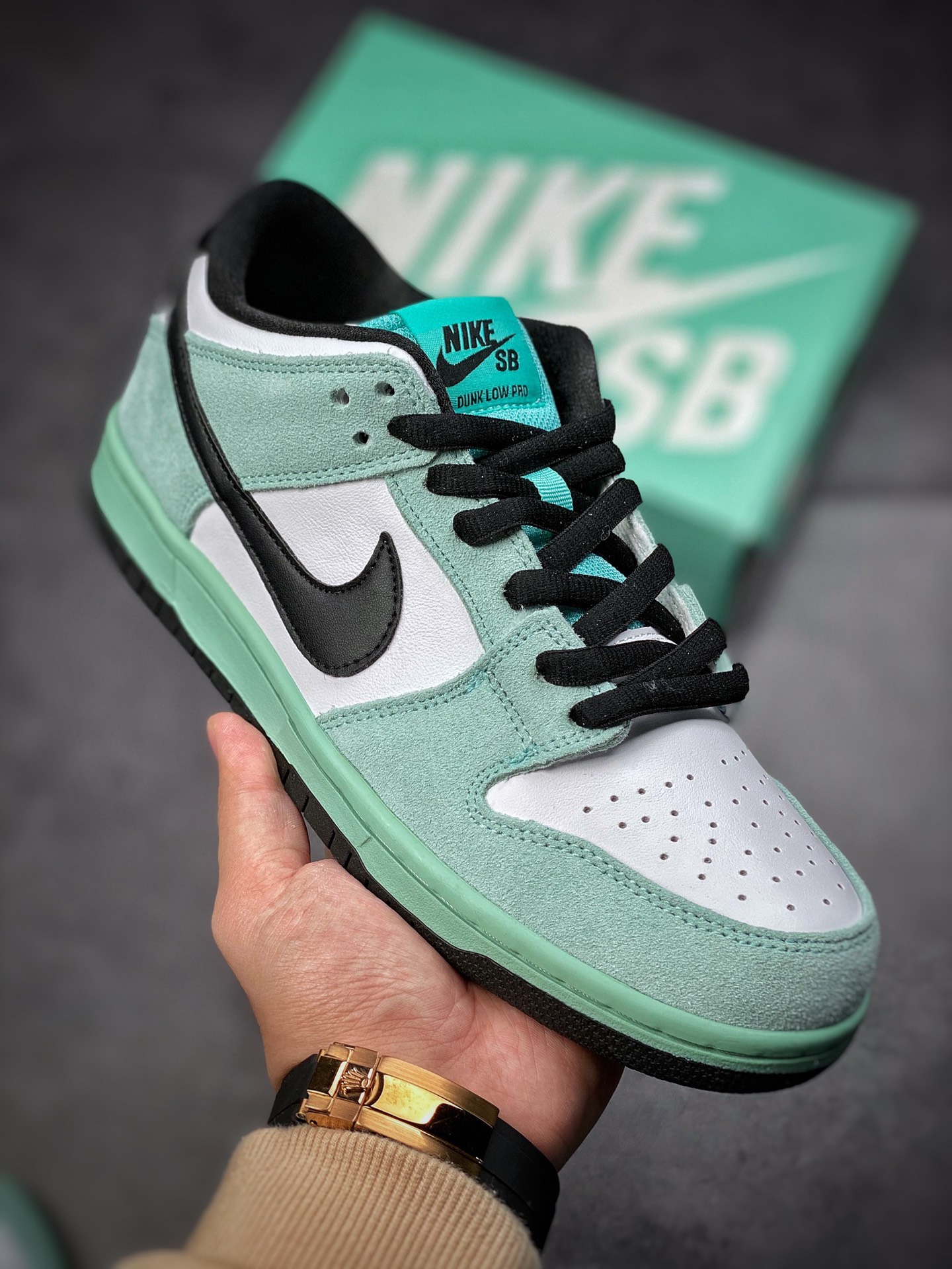 260 Nike SB Dunk Low 元年复刻冰蓝 819674-301