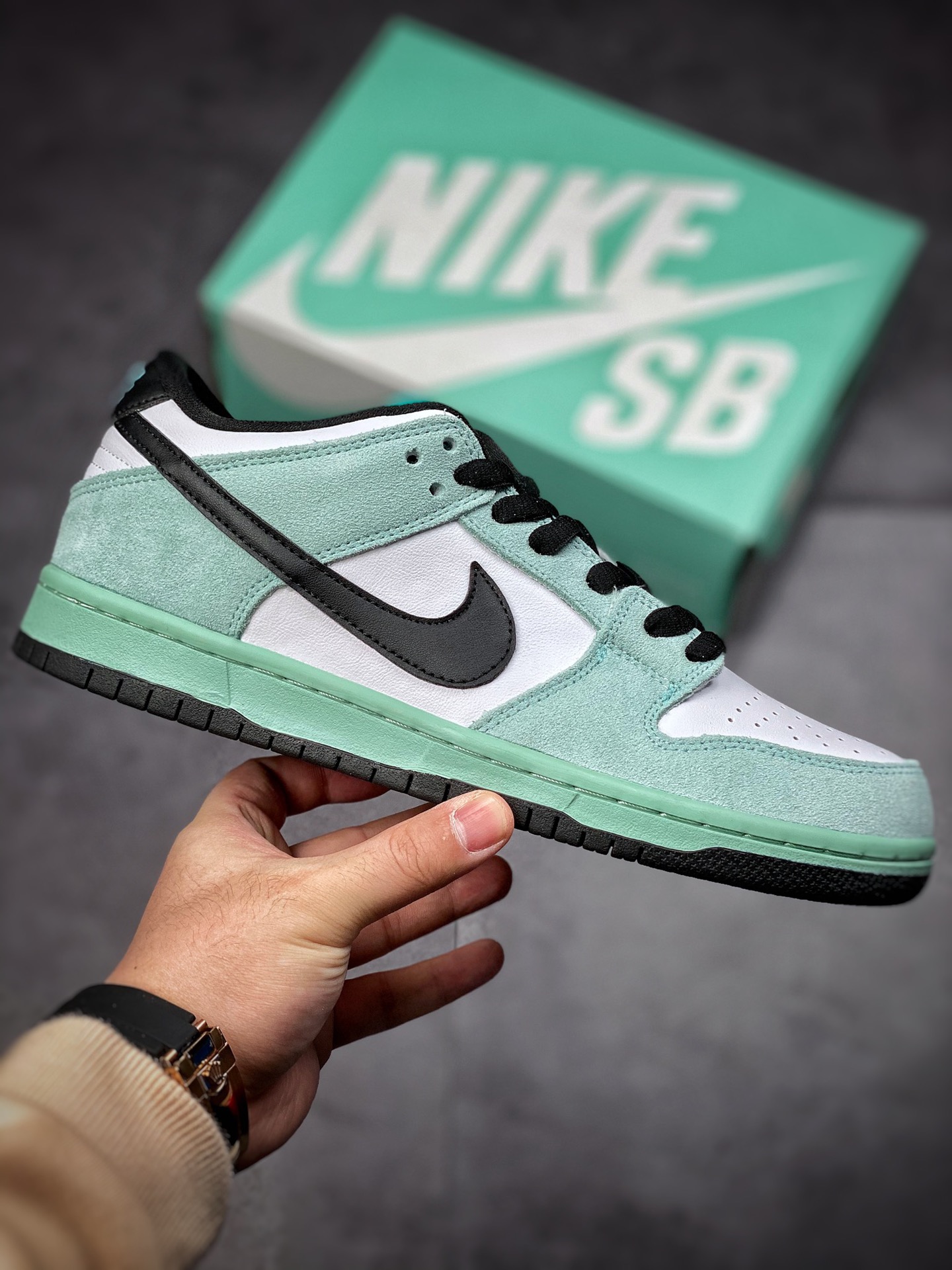 260 Nike SB Dunk Low 元年复刻冰蓝 819674-301