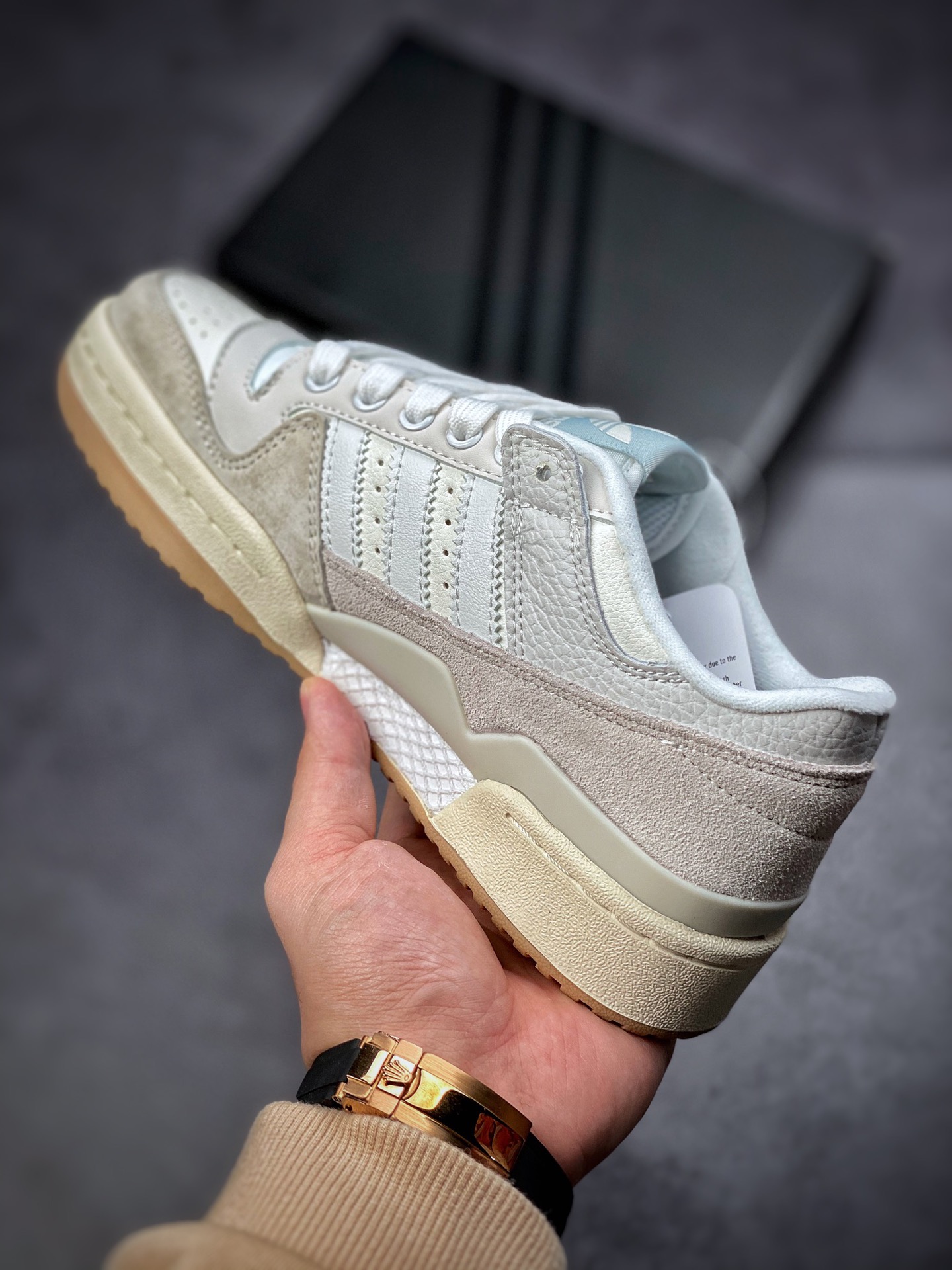 170 阿迪达斯 Adidas Forum 84 Low OG “Bright Blue” 白灰低帮百搭运动板鞋FY7998