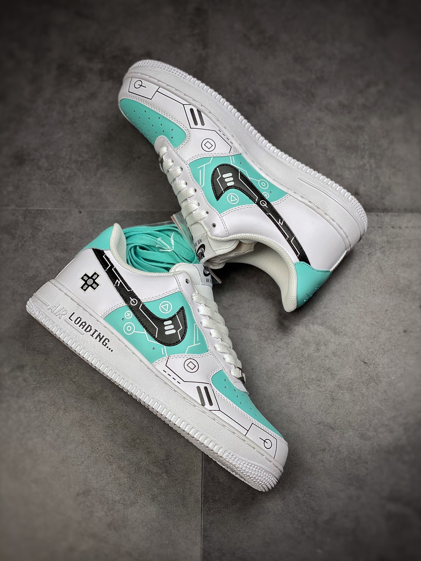 260  Nike Air Force 1 Low 07 电玩主题冰绿 CW2288-114