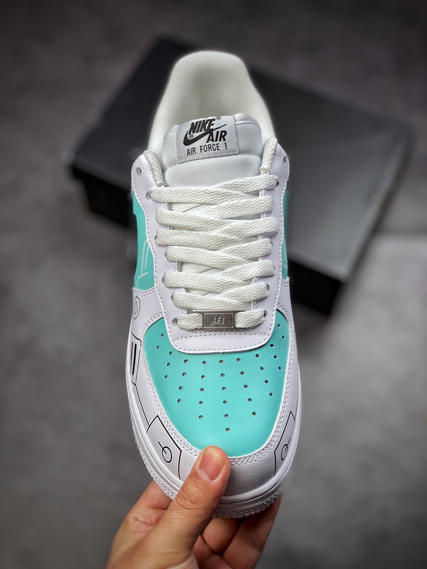 260  Nike Air Force 1 Low 07 电玩主题冰绿 CW2288-114