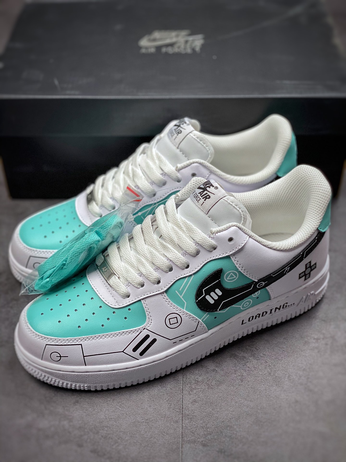 260  Nike Air Force 1 Low 07 电玩主题冰绿 CW2288-114