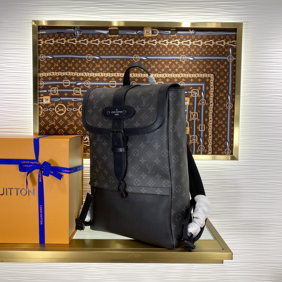[Backpacks][SAUMUR backpack] black flowerThe new Saumur backpack gives a mo
