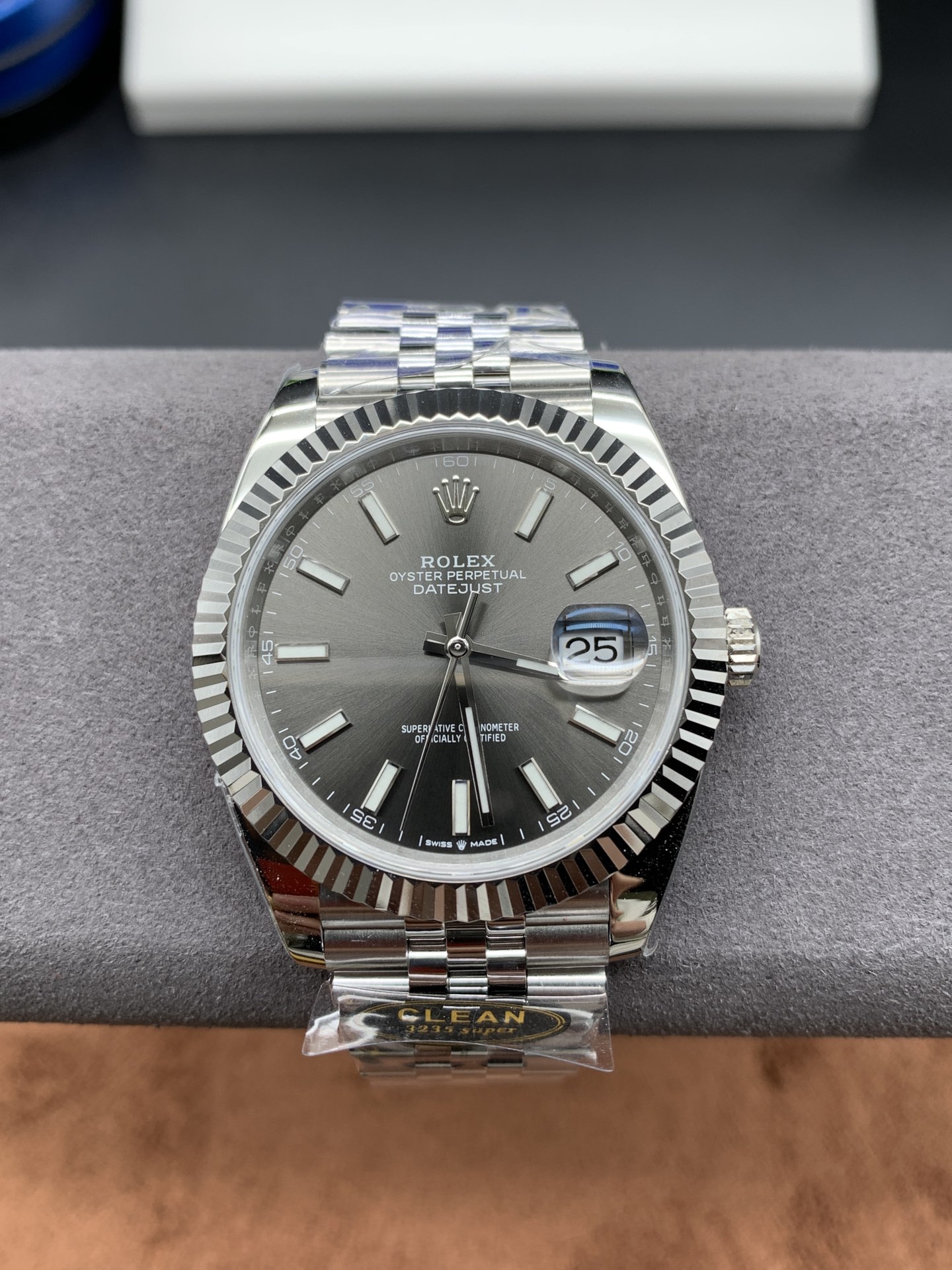 ROLEX ロレックス デイトジャスト グレー文字盤 腕時計-トップクオリティ