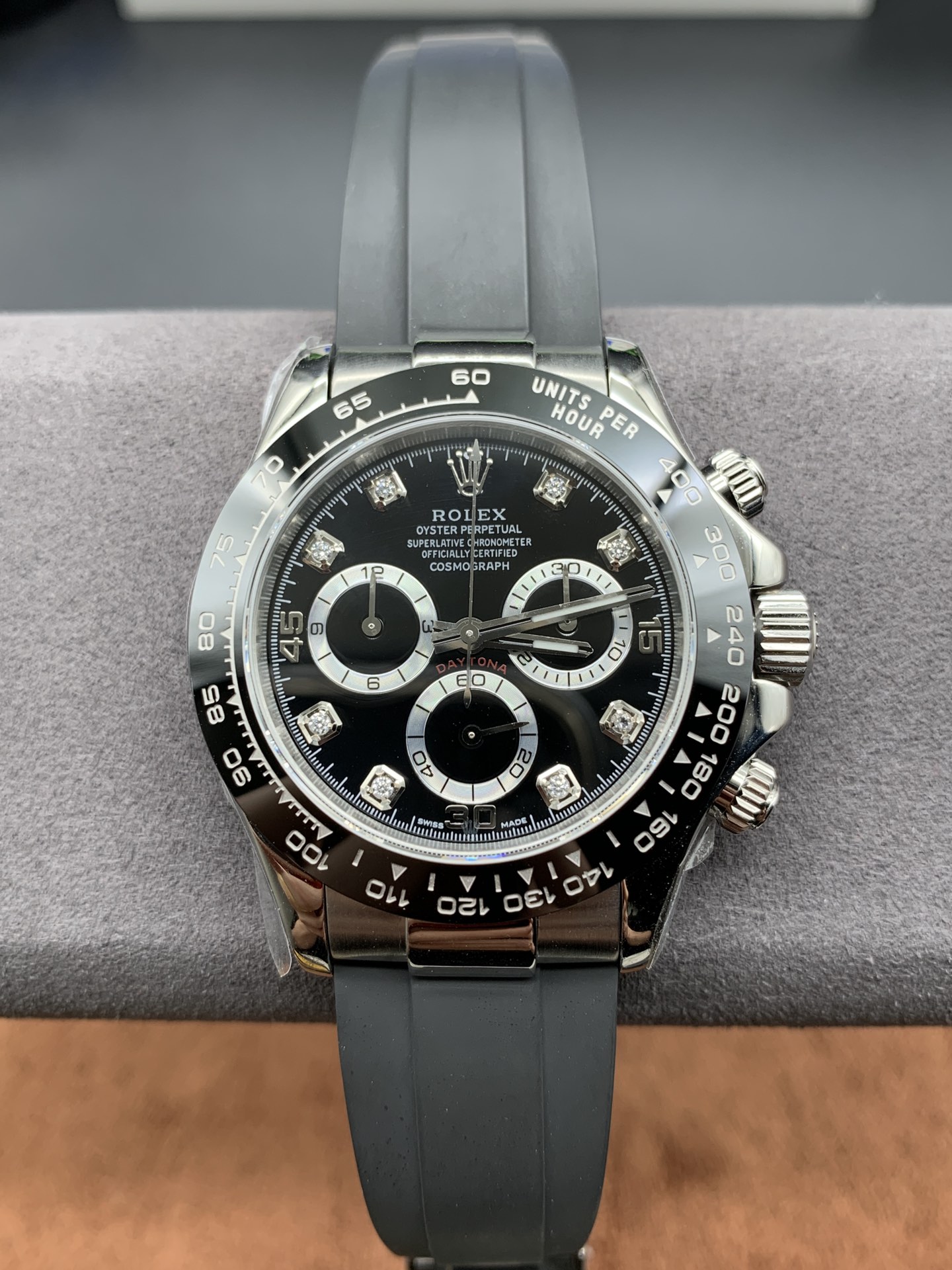 ROLEX ロレックス デイトナ ダイヤインデックス 4130ムーブメント 腕時計-トップクオリティ