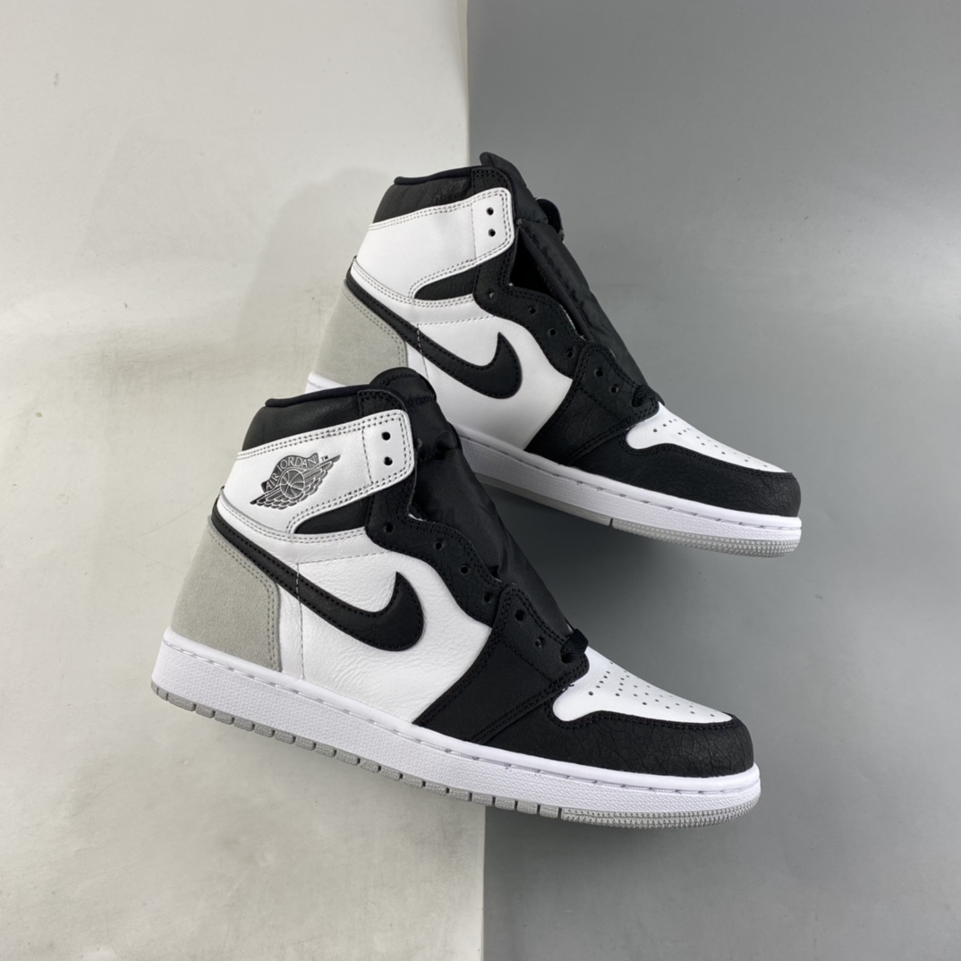P420  Air Jordan 1 High OG ”Stage Haze” AJ1 乔1黑灰脚趾 555088-108