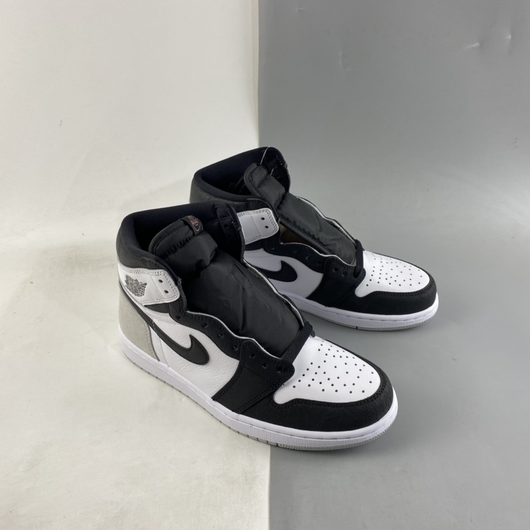 P420  Air Jordan 1 High OG ”Stage Haze” AJ1 乔1黑灰脚趾 555088-108