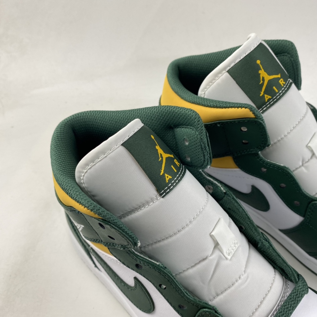 P260  Air Jordan 1 Mid AJ1 乔1 中帮百搭休闲运动板鞋 554724-371