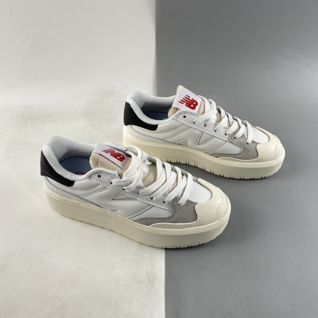 P220  New Balance 302 系列 IU李知恩同款米白蓝增高厚底休闲鞋 CT302OD