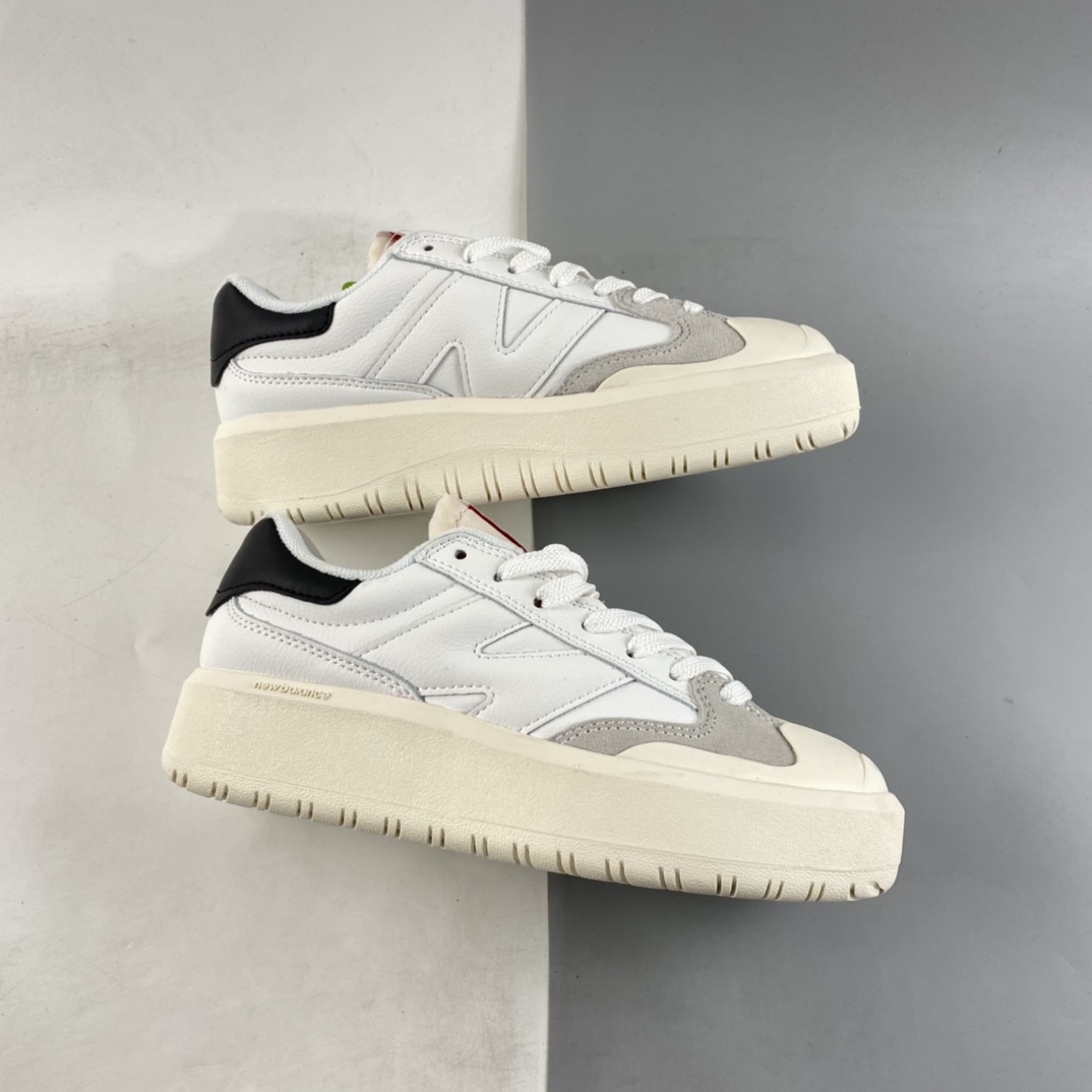 P220  New Balance 302 系列 IU李知恩同款米白蓝增高厚底休闲鞋 CT302OD